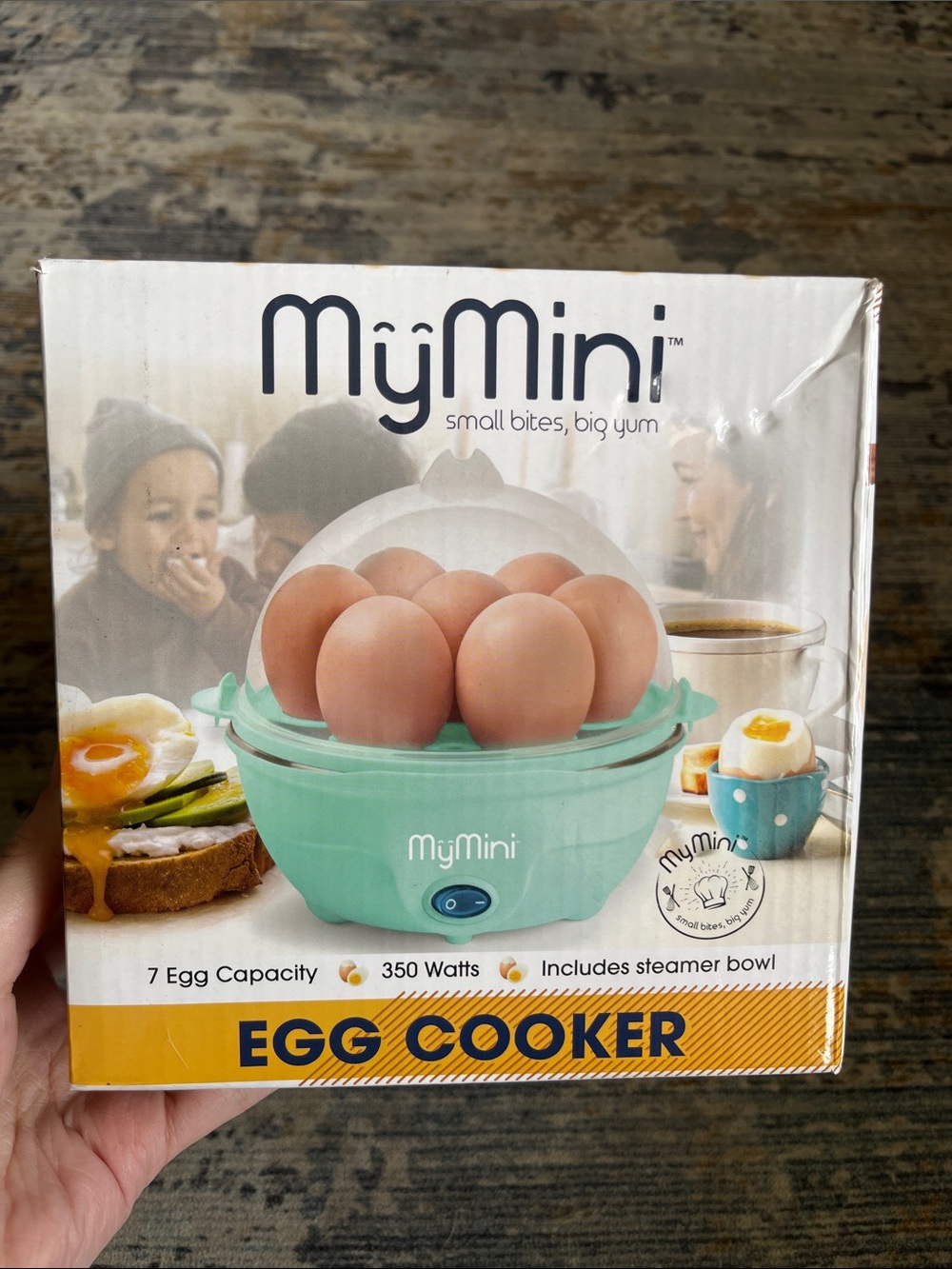 MyMini Egg Cooker in Mint Green